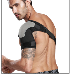 Suporte de Ombro Ajustável em Neoprene Respirável e Absorvente para Levantamento de Peso, Melhor Vendedor, Personalizado para Alívio da Dor - Product Image 6
