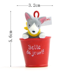 In resina coppetta artigianale cucciolo <span class=keywords><strong>Mini</strong></span> Gog statue giardino fata miniature figurine giardinaggio muschio succulente accessori - Product Image 6