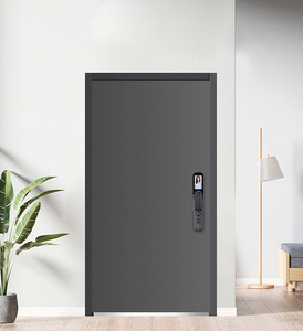 Puerta de Seguridad de Acero Moderna, Gran <span class=keywords><strong>Venta</strong></span>, Anti-Robo, <span class=keywords><strong>Entrada</strong></span> Principal para Casa, Superficie Acabada y Opciones Personalizadas para <span class=keywords><strong>Entrada</strong></span> - Product Image 6