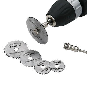Ensemble de 7 lames de scie circulaire miniatures, disques de coupe HSS, <span class=keywords><strong>accessoires</strong></span> pour outils rotatifs compatibles avec les tiges <span class=keywords><strong>Dremel</strong></span> de 3,2 mm, <span class=keywords><strong>bois</strong></span>, plastique, aluminium - Product Image 5