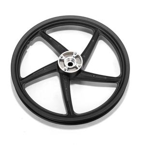 Jante sport WAVE 110 / DASH V1 / V2 (ORIGINALE) avec moyeu et roulement, 5 rayons, 140 x 160 x 17 (ORANGE), disque unique - Product Image 4