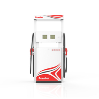 Censtar Distributeur de carburant portable Mini station-service mobile Machine à pompe à carburant avec compteur numérique pour mini stations-service