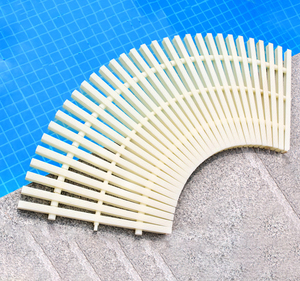 Hồ bơi thiết bị mạnh mẽ ABS /PP vật liệu nhựa hồ bơi cống lưới hồ bơi máng xối tràn lưới - Product Image 1