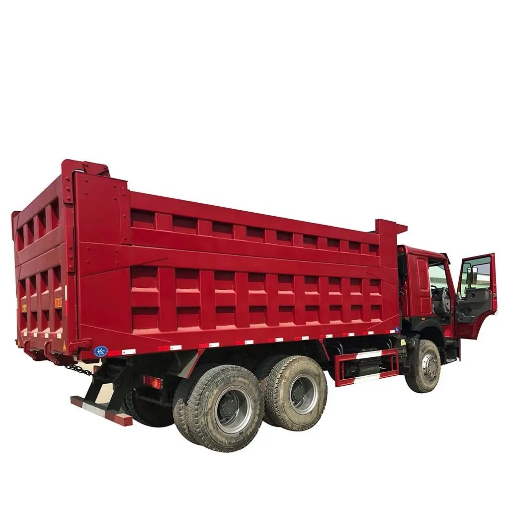 Sinotruk Howo 375hp Widely Used Heavy Tipper 20 Ton 24 cubic meters Dump Truck for sale in South Korea