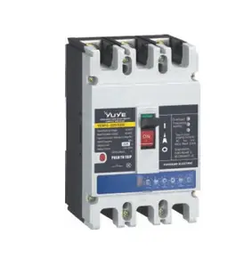 YEM1E-disyuntores eléctricos MCB ajustables, 3P, 4P, 32A-1250A, tipo electrónico