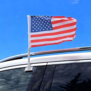 Bannières publicitaires extérieures personnalisées avec logo, toutes tailles, 30*45 cm, 1*1,5 pied, drapeaux prêts à être expédiés, drapeau de voiture personnalisé à bon prix - Product Image 2