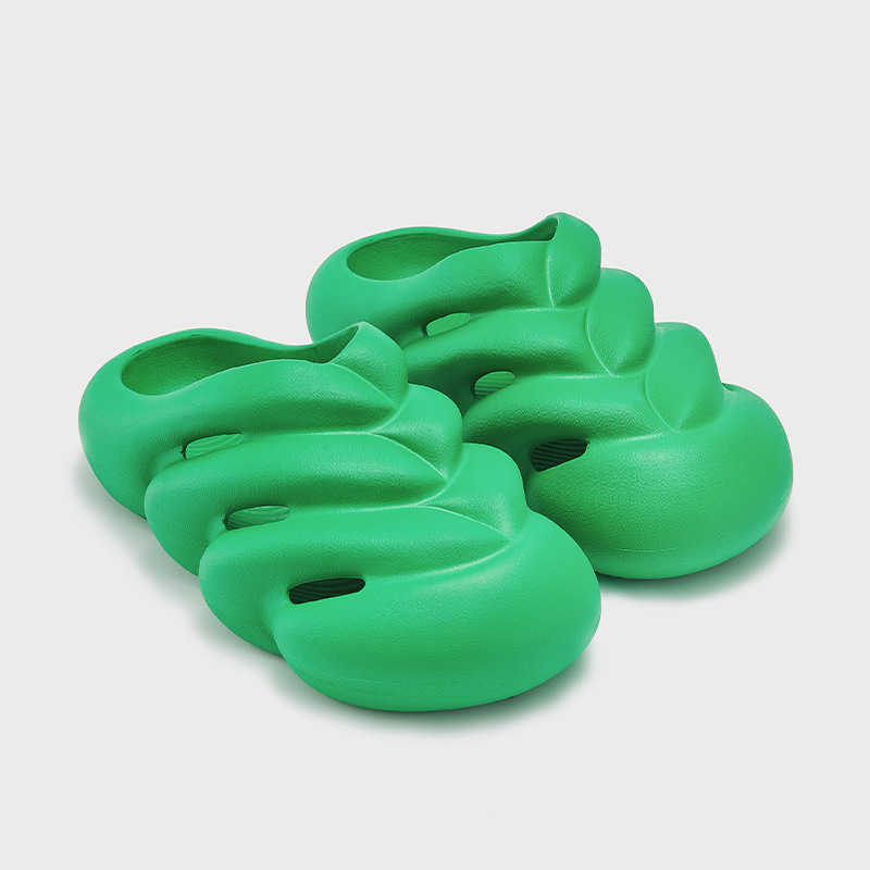 Platform Slippers Home Sandals Woman Summer Men Casual Slides Breathable Beach Shoes