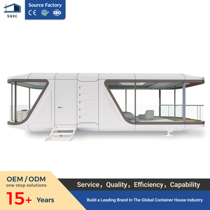 SQXC Villa de Luxe, Maison Capsule Spatiale, <span class=keywords><strong>Suite</strong></span> Familiale Hôtelière Classique, Maison Modulaire Conteneurisée Optimisant l'Espace, Cabane Confortable - Product Image 1