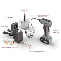 Démarreur électronique portable professionnel rechargeable pour soudage exothermique sûr, outil d'allumage et de mise à la terre