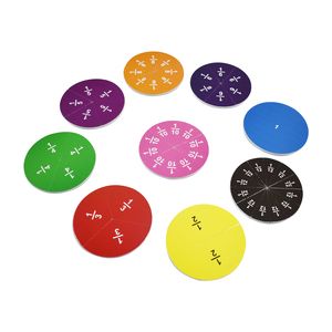 Kit Innovador de Aprendizaje de Fracciones, Juego de Tablero Magnético para Dominar las Fracciones, Juguete Educativo Completo para el Desarrollo Matemático de los Niños - Product Image 5