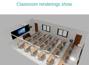 Màn hình cảm ứng đa điểm 55 inch tương tác tất cả trong một 4K cho bảng tương tác dạy học - Product Image 5