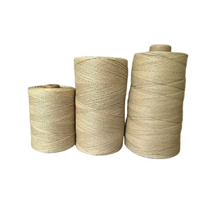 Fil de jute à fine maille, texture lisse et constante, pour la tissage, la dentelle, la broderie et la production de tissus de mode légers et durables - Product Image 1