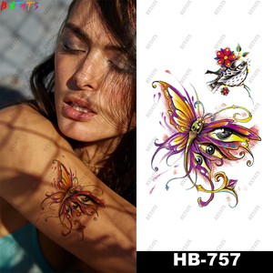 Tatuajes Temporales Ecológicos y No Tóxicos para Hombres y Mujeres, Arte Corporal, <span class=keywords><strong>Media</strong></span> Manga, <span class=keywords><strong>Pierna</strong></span>, Tribal, Falsos, Impermeables, Adhesivos - Product Image 4