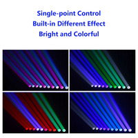 Projecteur LED linéaire DMX 10x40W à 10 faisceaux pour discothèque et bar, faisceau RGBW, tête mobile DJ, IP33, durée de vie de 40 000 heures