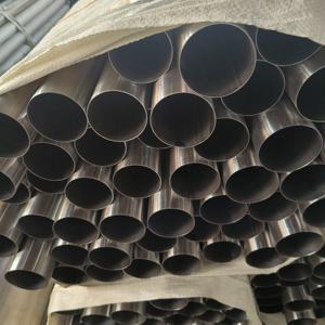 Pipa Stainless knalpot otomatis, mulus 430/409L/410/420/444 dinding 1.0-15mm kekerasan tinggi 409L 904L L1 pengelasan biaya rendah - Product Image 5