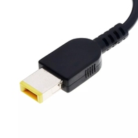 DC 7,9 x 5,5mm Rundstecker auf Quadratischer USB-Stecker Konverter Laptop Netzteil Anschlusskabel für Lenovo ThinkPad für IBM Ladegerät