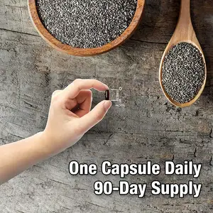 Premium Black Seed Oil Softgel Capsules Vitamin E Non-Gmo Formula Vegan Supplement
