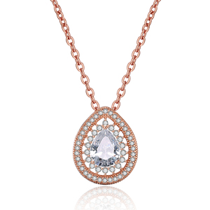 RAKOL NP2079 Popular Womens Necklace Pendant Drop Necklace for Women - Product Image 4