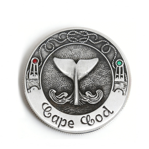 Colección de Monedas Metálicas: Monedas Conmemorativas de <span class=keywords><strong>Cope</strong></span> Cod (Antibronce), Regalo de Recuerdo de Ballena <span class=keywords><strong>Cope</strong></span> Cod, Medallones Metálicos - Product Image 2