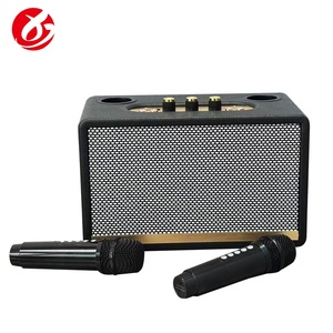 Nouvelle arrivée 20W, vente en gros, OEM, enceinte sans fil <span class=keywords><strong>portable</strong></span> alimentée par batterie, étanche IPX-5, woofer V5.3, enceinte rétro en bois M21 - Product Image 3