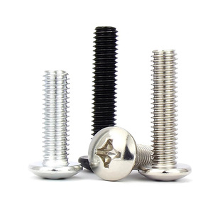 M3 M4 Carbon Steel <b>Flat</b> Head Machine <b>Screws</b> Coarse Thread Metric Grade 8 Furniture Hardware - Product Image 2