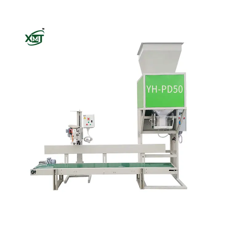 50kg spice bag automatic packing scale sewing machine conveyor packing and weighing integrated machine