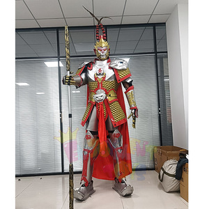Disfraces <span class=keywords><strong>de</strong></span> Robot para Cosplay <span class=keywords><strong>de</strong></span> Carnaval Nanchi, Disfraces <span class=keywords><strong>de</strong></span> Robot Realistas con Luces LED, Disfraces <span class=keywords><strong>de</strong></span> Mascota para Actuaciones en Amarillo y Azul - Product Image 1