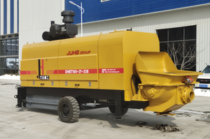 Pompes à béton électriques JIUHE, moteur diesel, différentes capacités de pompage, pompe à béton sur remorque au meilleur <span class=keywords><strong>prix</strong></span>, 40-100 m³ - Product Image 5