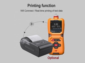 Détecteur de gaz portable Zetron MS600 6-en-1 avec imprimante Bluetooth pour toute combinaison de 6 gaz LEL TVOC COx H2S CH4 donc O3 EX - Product Image 5