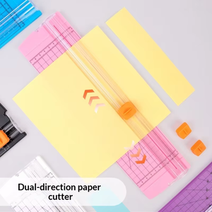 Coupe-papier photo manuel portable de petite taille A4 <span class=keywords><strong>Guillotine</strong></span> Mini couteau en plastique pour <span class=keywords><strong>scrapbooking</strong></span> - Product Image 2