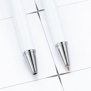 Custom DIY Sublimation Ballpoint <b>Pens</b> Blank Heat Transfer Click <b>Pens</b> for Promotional <b>Gift</b> Bulk - Product Image 4