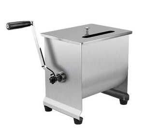 Impastatrice Manuale Commerciale da Tavolo in Acciaio Inox 40L per Impastare Carne, Verdure e Carne Macinata, Nuovo Modello Grande - Product Image 2