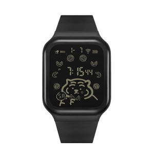 Reloj Digital Deportivo de Silicona para Niños, Diseño Cuadrado de Dibujos Animados, con LED y Resistente al Agua, Venta al Por Mayor OEM - Product Image 3