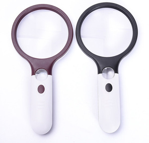 4x Tay Magnifier Pin Điện Glass Lens Led - Product Image 2