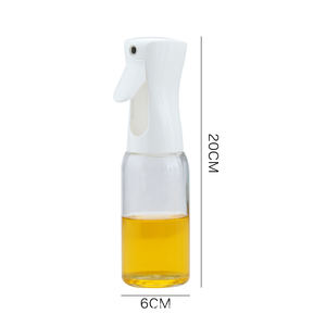 厨房烹饪2合1玻璃橄榄油醋液体喷雾橄榄油分配器和喷雾器厨房烹饪瓶罐 - Product Image 2