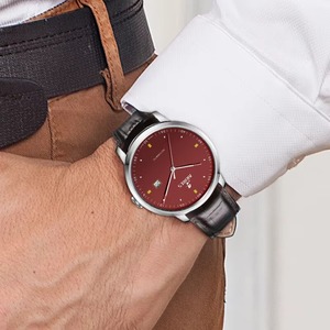 Reloj Analógico de Pulsera de Cuero Mecánico Automático para Hombre de Marca, Caja de Acero Inoxidable, Cristal de Zafiro, Resistente al Agua, Cronógrafo - Product Image 6