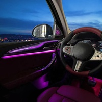 Accessoires intérieurs de voiture haut de gamme, éclairage dynamique, moule d'origine, éclairage ambiant dynamique Galaxy pour BMW X3 Ix3 X4 X3M X4M 2018-2024