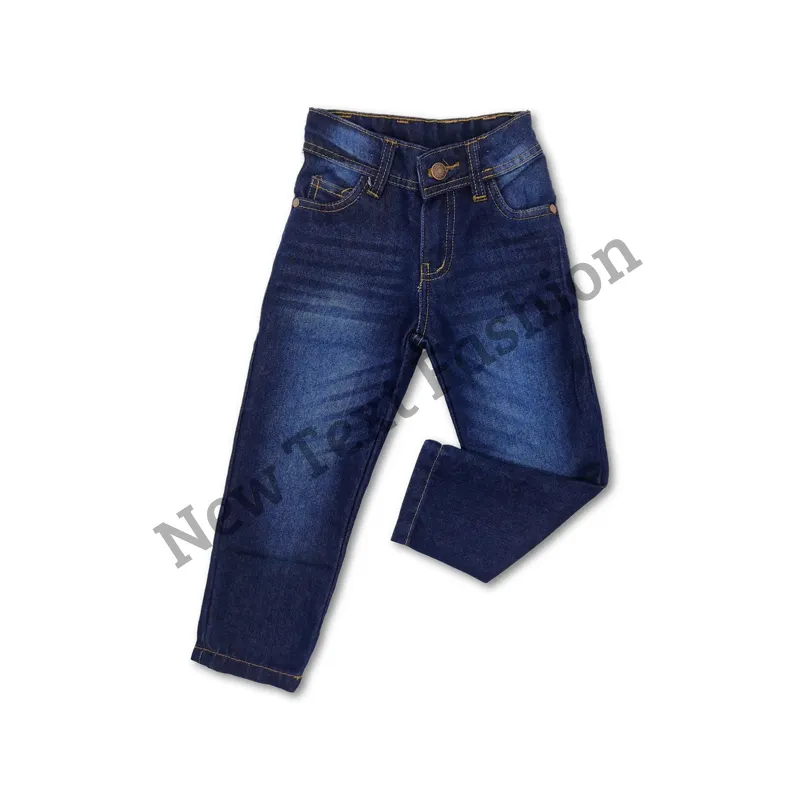 Mode moderne pour enfants porter des pantalons en jean haute qualité orientée vers l'exportation confirmée en gros à prix raisonnable pantalon en jean