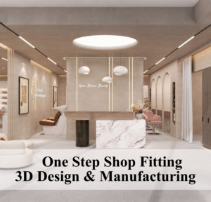 Maßgeschneidertes Friseursalon-Design - Luxuriöse Inneneinrichtung und Dekoration für Friseursalons mit Komplettservice - Product Image 1