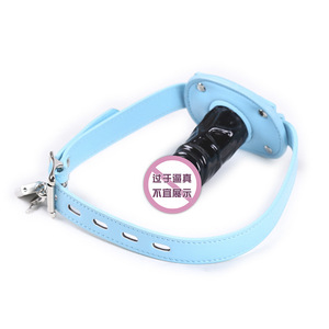 Jouet sexuel pour hommes et femmes, gode à pénis, verrouillage automatique, <span class=keywords><strong>bouche</strong></span> Gag, Gags BDSM, équipement de Bondage, servitude, entraîneur, jouets érotiques pour adultes - Product Image 4