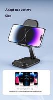Téléphone de bureau 2026 pliable et extensible avec chargeur inclus, compatible pour le lit, TikTok, diffusion en direct, vente en gros