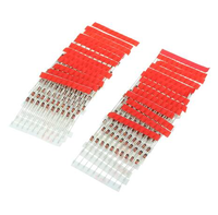 Nouveau kit d'assortiment de diodes Zener ODM PENPOS 1W DO-41 3V-30V 15 valeurs pour kit de bricolage électronique