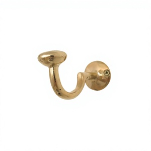 Brass <b>Towel</b> <b>Hook</b> Easy Installation Type Customizable Designs Decorative Luxury <b>Hooks</b> Handmade Metal Wall <b>Hook</b> For Home Decor - Product Image 1