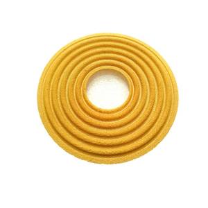 อะไหล่ซ่อมลำโพง ไดอะแฟรมสีน้ำตาล ขนาด 165 มม. แบบกลม  วัสดุผ้าฝ้าย สำหรับลำโพงรถยนต์  ชุดซ่อมลำโพงไฮไฟ  อะไหล่ซ่อมลำโพงฮอร์น  แผ่นรองลำโพง - Product Image 2