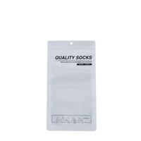 Sacs en carton personnalisés imprimés, jetables, avec fermeture autocollante, pour emballage de bijoux, perles, anneaux, colliers, sacs OPP, BOPP