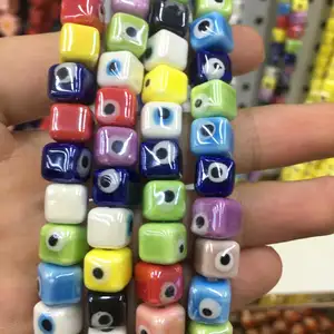 Cuentas de cristal Multicolor de 8mm para hacer pulseras, cuentas de cristal sueltas, DIY