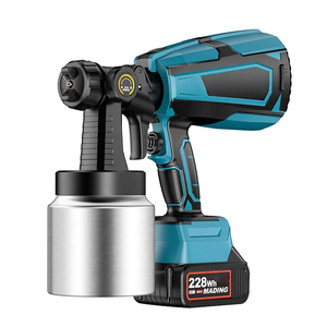Pistolet à peinture électrique H-ENGJ 228V avec batterie Li-Ion, mini pulvérisateur pour usage domestique et bricolage - Product Image 1
