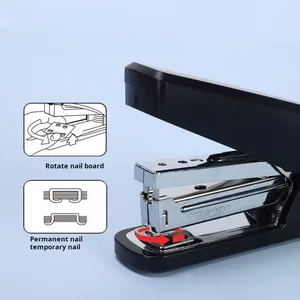 Stapler alat tulis sekolah profesional pabrik logam berkualitas tinggi untuk kantor dan siswa 24 6 50 OEM Stapler kotak karton Manual