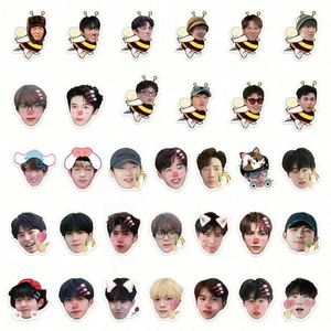 สติกเกอร์ไวนิล PVC กันรังสียูวีสำหรับตกแต่งคอมพิวเตอร์และรถยนต์ ลายเคป๊อปใหม่ สำหรับของขวัญและโปรโมชั่น - Product Image 3