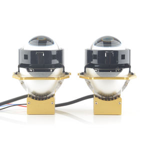 Système d'éclairage automatique Point culminant Phare LED Voiture Bi LED Projecteur Lentille 3.0 Pouces 120w 6500k High Low Beam Biled Projecteur Lentille - Product Image 2